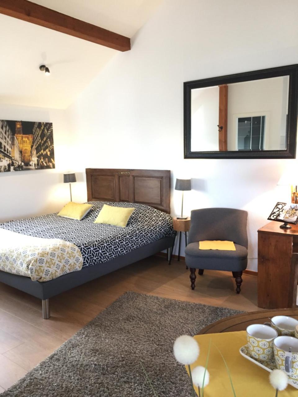 Chambres D'Hotes Rachelle Schneider Husseren-les-Châteaux Dış mekan fotoğraf